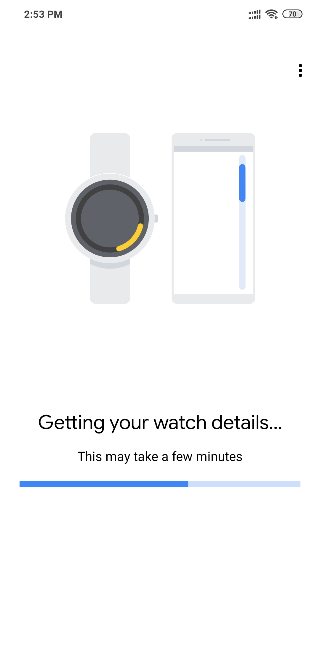 ادامه نصب و اتصال Mi Watch روی گوشی