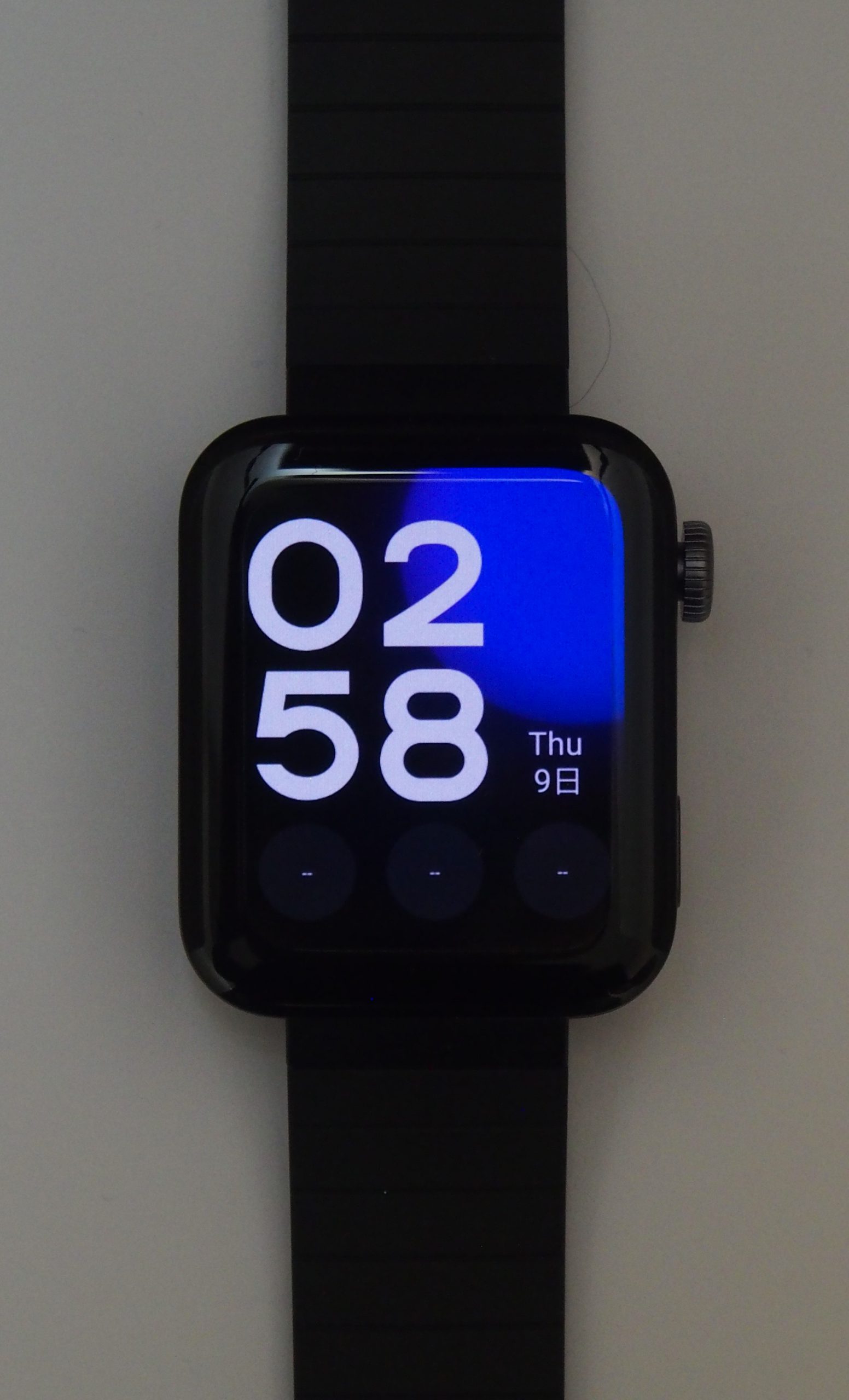 نمایش ساعت Mi Watch پس از اتصال موفق