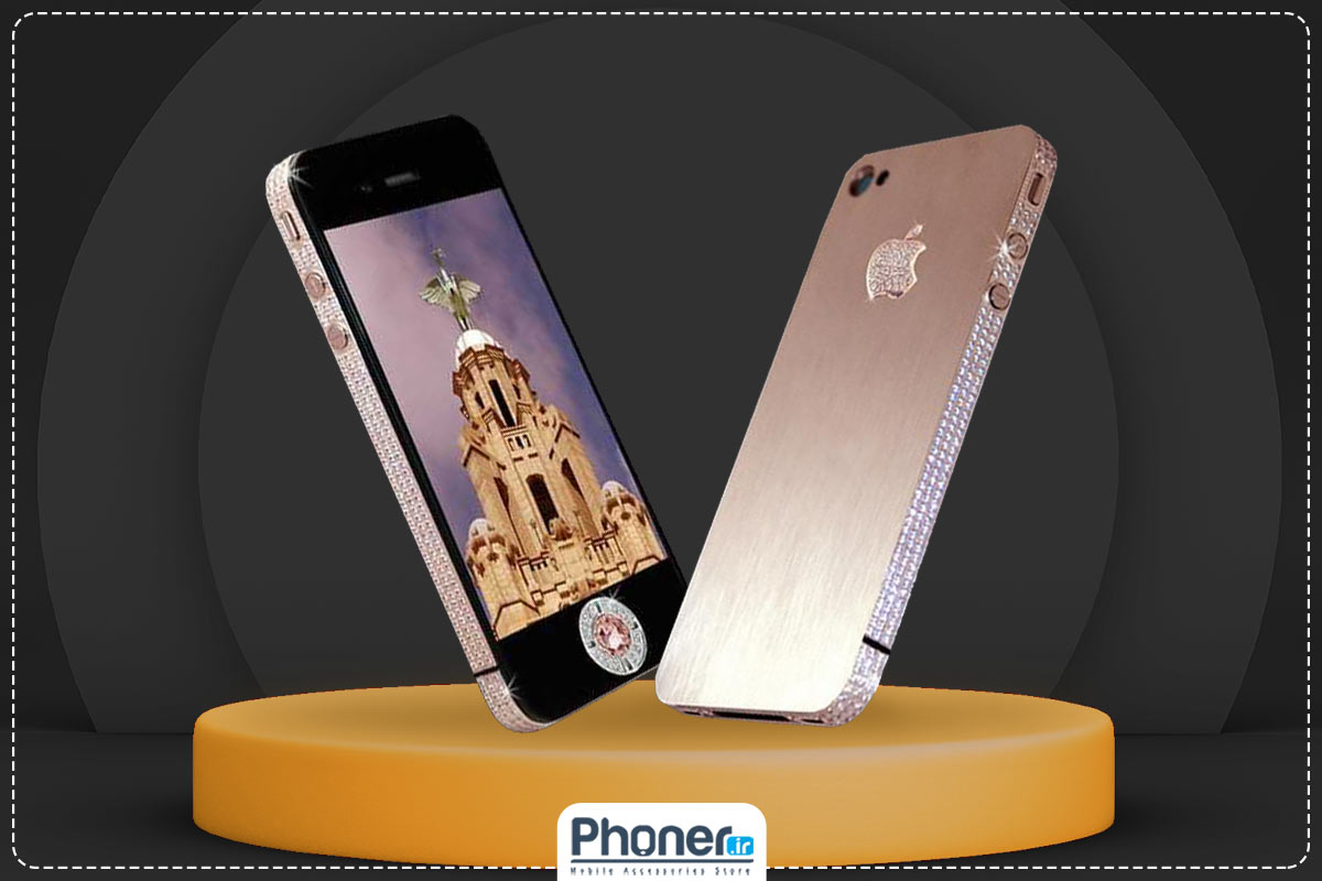  آیفون 4 استوارت هیوز دایموند رز (iPhone 4 Stuart Hughes Diamond Rose)